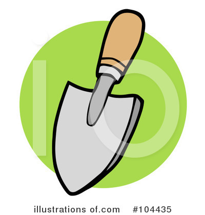 Royalty-Free (RF) Gardening Tool Clipart Illustration by Hit Toon - Stock Sample #104435