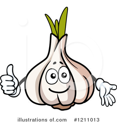 Royalty-Free (RF) Garlic Clipart Illustration by Vector Tradition SM - Stock Sample #1211013