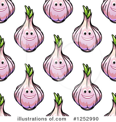 Royalty-Free (RF) Garlic Clipart Illustration by Vector Tradition SM - Stock Sample #1252990