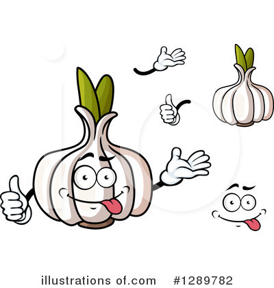 Royalty-Free (RF) Garlic Clipart Illustration by Vector Tradition SM - Stock Sample #1289782