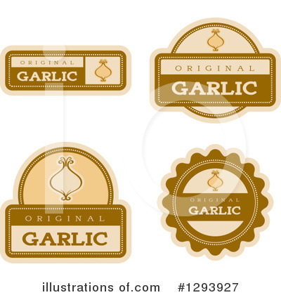 Royalty-Free (RF) Garlic Clipart Illustration by Cory Thoman - Stock Sample #1293927