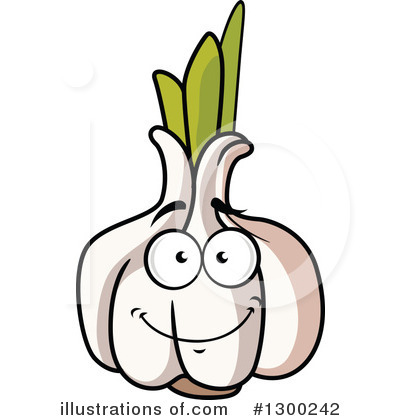 Royalty-Free (RF) Garlic Clipart Illustration by Vector Tradition SM - Stock Sample #1300242