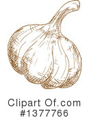 Garlic Clipart #1377766 by Vector Tradition SM
