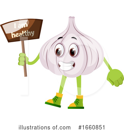 Royalty-Free (RF) Garlic Clipart Illustration by Morphart Creations - Stock Sample #1660851