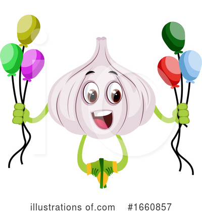 Royalty-Free (RF) Garlic Clipart Illustration by Morphart Creations - Stock Sample #1660857