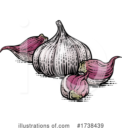 Royalty-Free (RF) Garlic Clipart Illustration by AtStockIllustration - Stock Sample #1738439