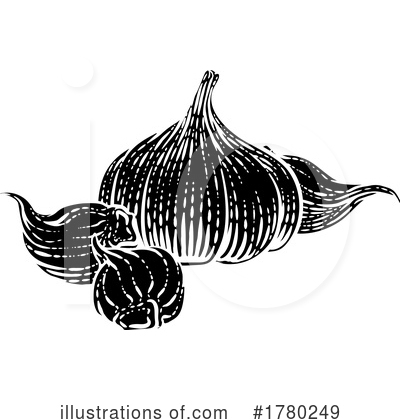 Garlic Clipart #1780249 by AtStockIllustration