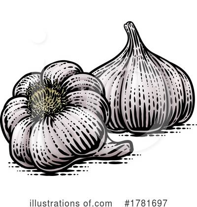 Garlic Clipart #1781697 by AtStockIllustration
