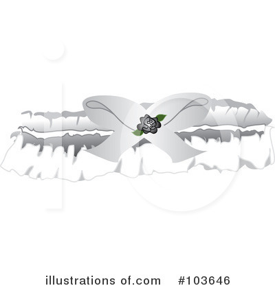 RoyaltyFree RF Garter Belt Clipart Illustration by Rogue Design and Image 