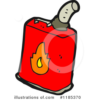 Royalty-Free (RF) Gas Can Clipart Illustration by lineartestpilot - Stock Sample #1185370