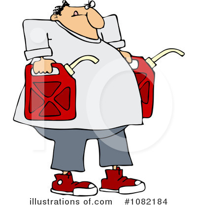 Gas Can Clipart #1082184 by djart