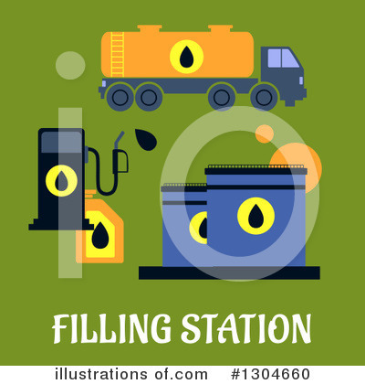 Royalty-Free (RF) Gas Clipart Illustration by Vector Tradition SM - Stock Sample #1304660