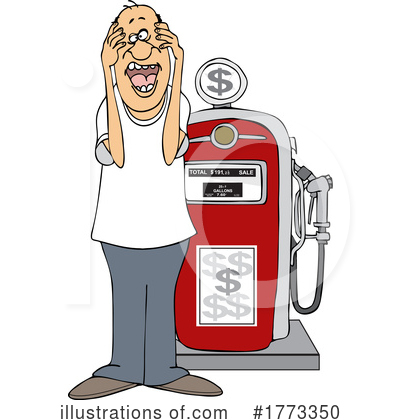 Royalty-Free (RF) Gas Clipart Illustration by djart - Stock Sample #1773350