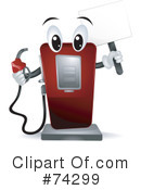 Gas Pump Clipart #74299 by BNP Design Studio