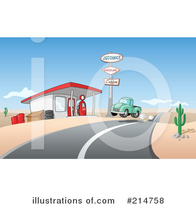 gas station clipart. Gas Station Clipart #214758 by