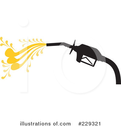 Royalty-Free (RF) Gasoline Clipart Illustration by patrimonio - Stock Sample #229321