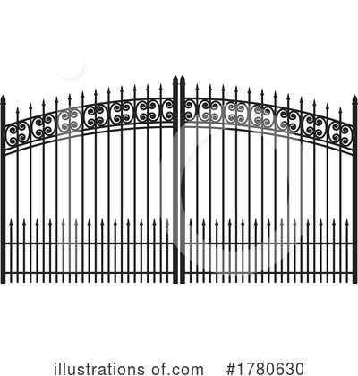 Royalty-Free (RF) Gate Clipart Illustration by Vector Tradition SM - Stock Sample #1780630