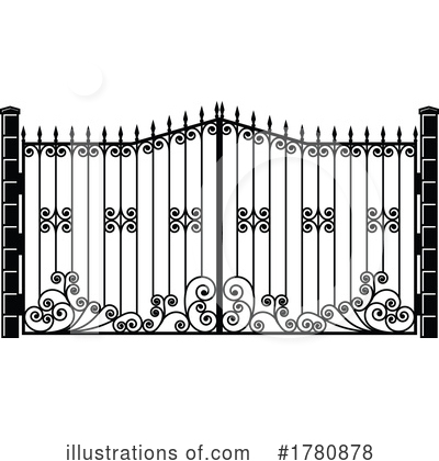 Wrought Iron Clipart #1780878 by Vector Tradition SM