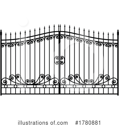 Royalty-Free (RF) Gate Clipart Illustration by Vector Tradition SM - Stock Sample #1780881