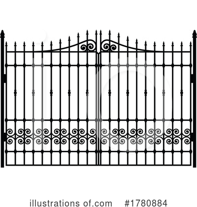 Royalty-Free (RF) Gate Clipart Illustration by Vector Tradition SM - Stock Sample #1780884