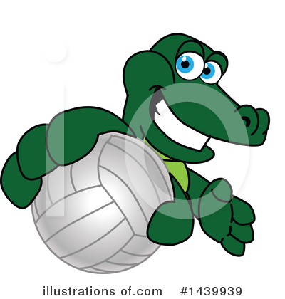 Royalty-Free (RF) Gator Mascot Clipart Illustration by Mascot Junction - Stock Sample #1439939