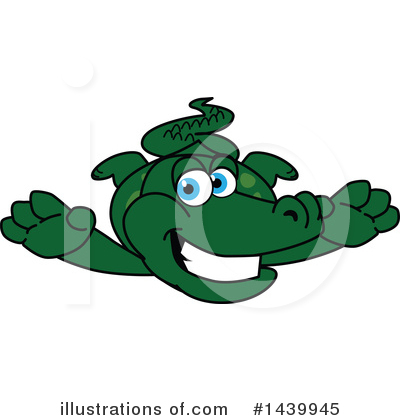 Gator Mascot Clipart #1439945 by Toons4Biz