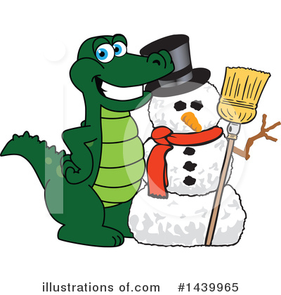 Gator Mascot Clipart #1439965 by Toons4Biz