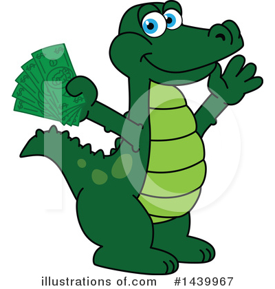 Gator Mascot Clipart #1439967 by Toons4Biz