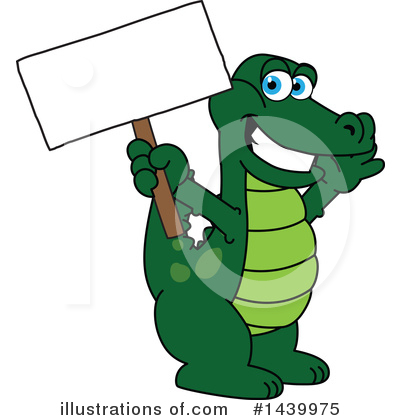 Gator Mascot Clipart #1439975 by Toons4Biz