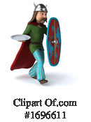 Gaul Warrior Clipart #1696611 by Julos