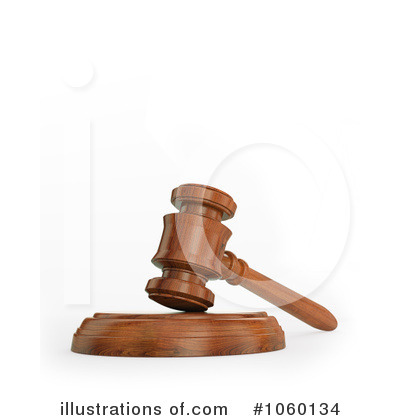 Royalty-Free (RF) Gavel Clipart Illustration by Mopic - Stock Sample #1060134