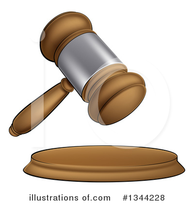 Judge Clipart #1344228 by AtStockIllustration