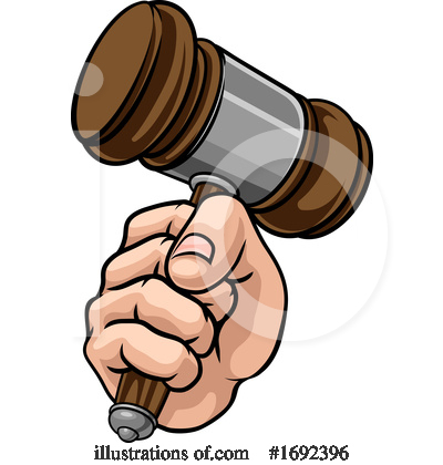 Judge Clipart #1692396 by AtStockIllustration