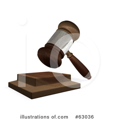 Judge Clipart #63036 by AtStockIllustration