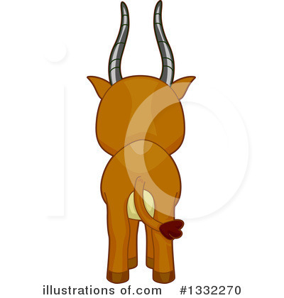 Royalty-Free (RF) Gazelle Clipart Illustration by BNP Design Studio - Stock Sample #1332270