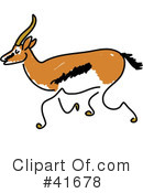 Gazelle Clipart #41678 by Prawny