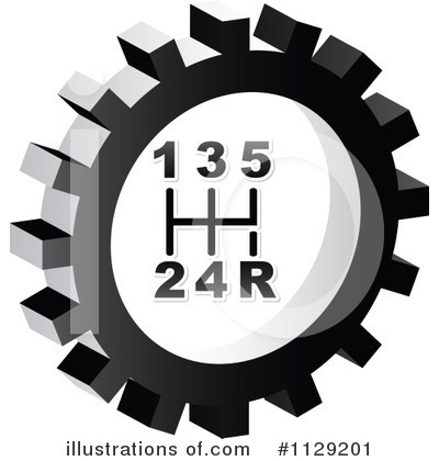 Royalty-Free (RF) Gear Clipart Illustration by Andrei Marincas - Stock Sample #1129201