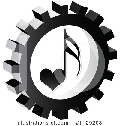 Gear Icon Clipart #1129208 by Andrei Marincas