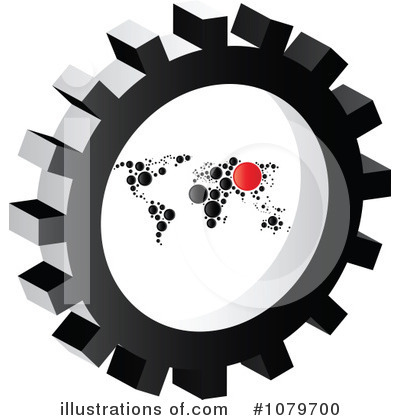 Royalty-Free (RF) Gears Clipart Illustration by Andrei Marincas - Stock Sample #1079700