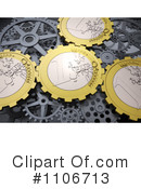 Gears Clipart #1106713 by Mopic