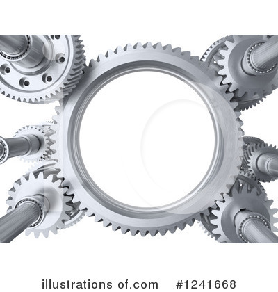 Royalty-Free (RF) Gears Clipart Illustration by Mopic - Stock Sample #1241668