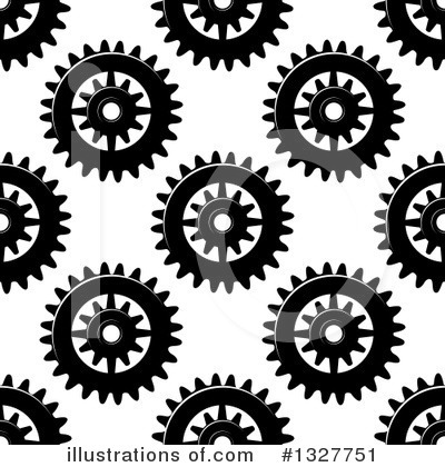 Royalty-Free (RF) Gears Clipart Illustration by Vector Tradition SM - Stock Sample #1327751