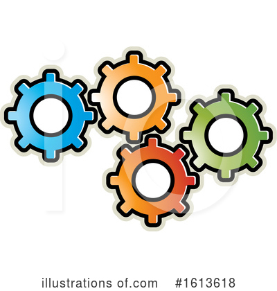 Royalty-Free (RF) Gears Clipart Illustration by Lal Perera - Stock Sample #1613618