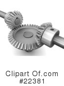 Gears Clipart #22381 by KJ Pargeter