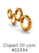 Gears Clipart #22394 by KJ Pargeter