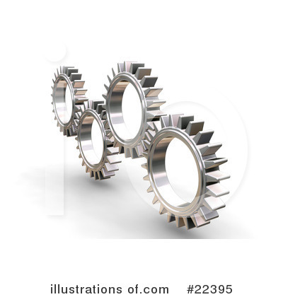 Gears Clipart #22395 by KJ Pargeter