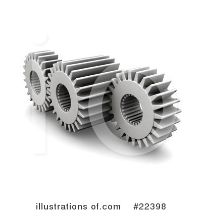 Gears Clipart #22398 by KJ Pargeter