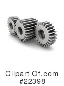Gears Clipart #22398 by KJ Pargeter