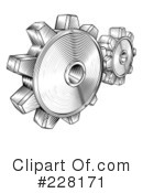 Gears Clipart #228171 by AtStockIllustration