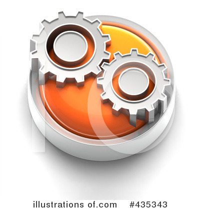 Royalty-Free (RF) Gears Clipart Illustration by Tonis Pan - Stock Sample #435343